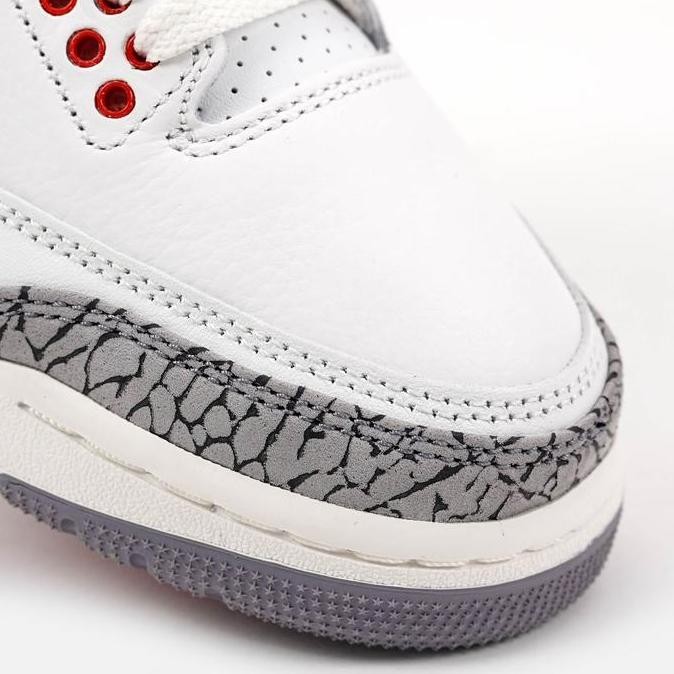 Air Jordan 3 Retro White Cement Reimagined Gs (100% Authentic)