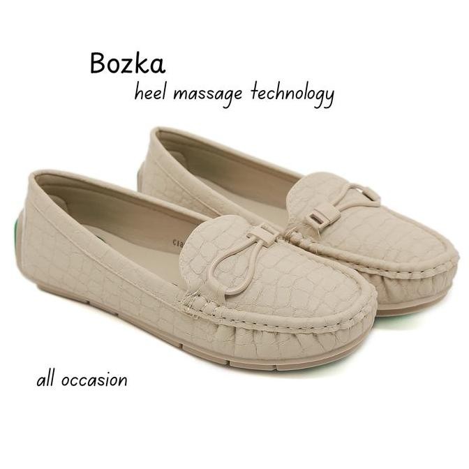 Bozka Sepatu Wanita Moccasin Clare - Shoes