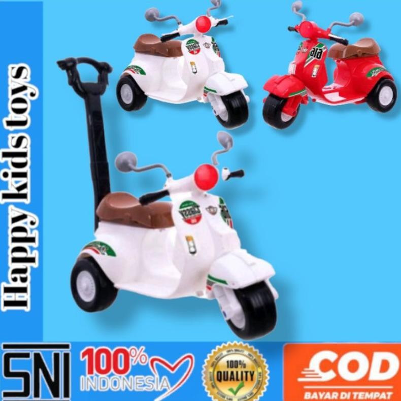 Sepeda dorong anak - Shp Mv 616 - Vespa dorong