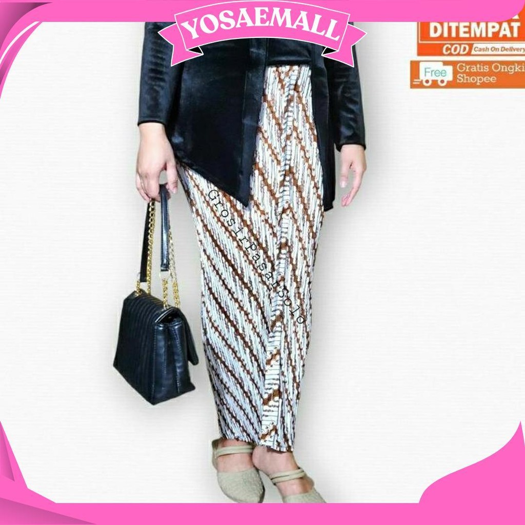 Rok Plisket Batik Wiru / Rok Plisket / Rok Plisket Batik / Bawahan Kebaya / Rok Kebaya / Rok Wisuda 