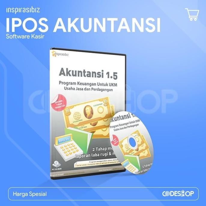 Software Akuntansi 1.5 Program Keuangan UKM UMKM Jasa dan Perdagangan
