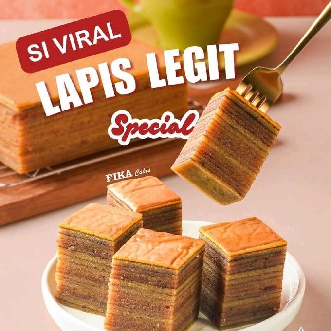 LAPIS LEGIT FIKA CAKES  Basah Dan Lembut FRESH FROM THE OVEN