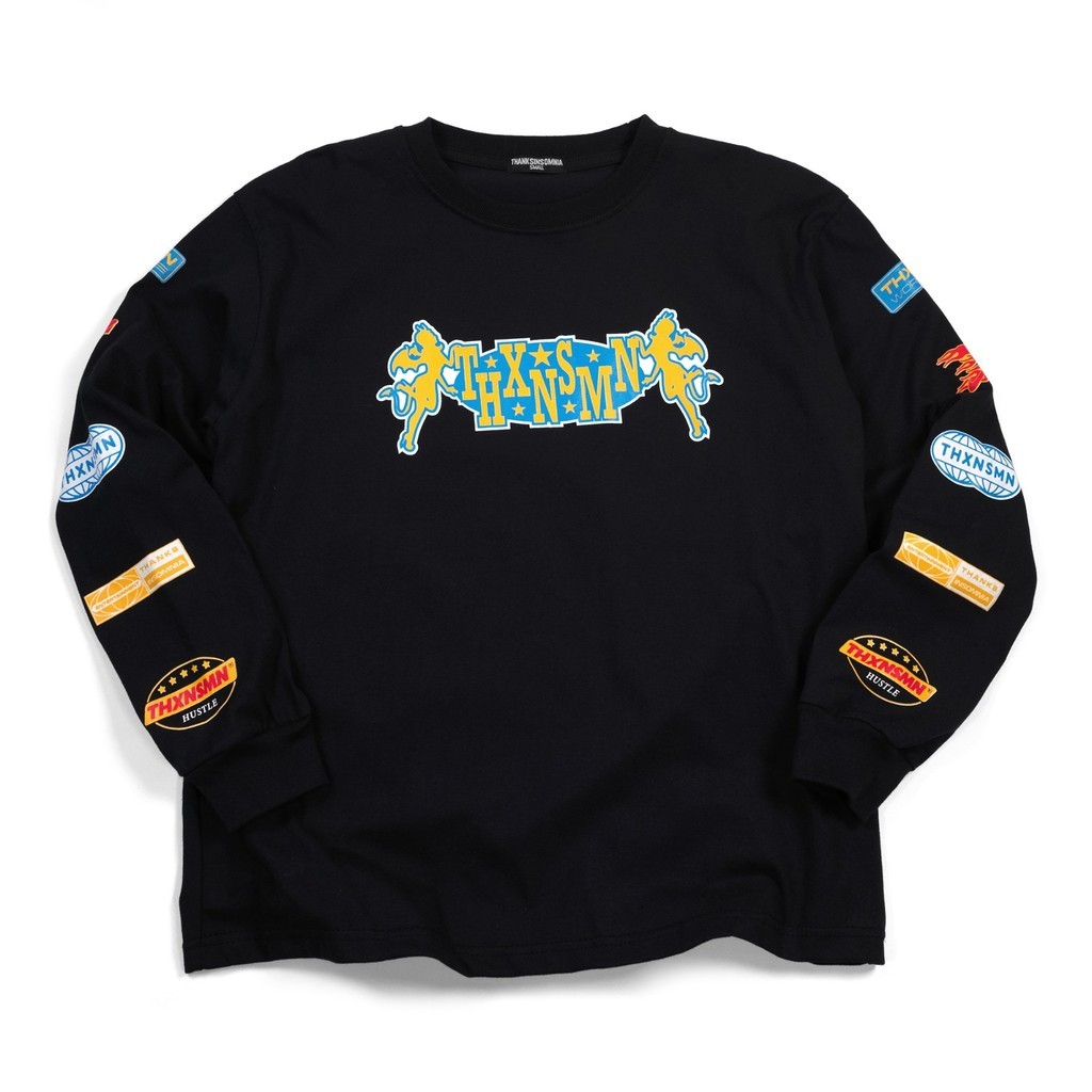 Longsleeve Davina Black Thanksinsomnia