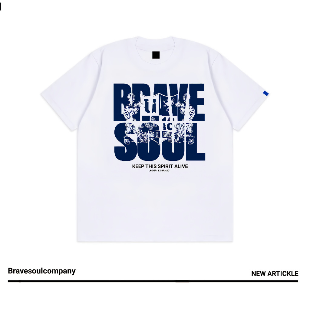 BRAVESOUL | TSHIRT | BRAVExUNDER18 | BS