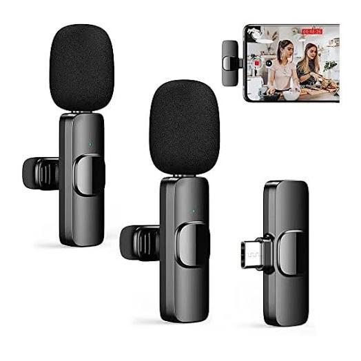 Special Offer Microphone K9 2 Mic Type C Android / Dual Mic K9 Tipe C / Dual Microphone Clip On Wire