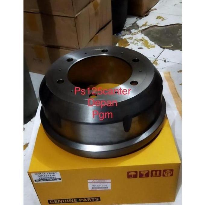Tromol depan Brake drum Front Mitsubishi Canter 125 HD