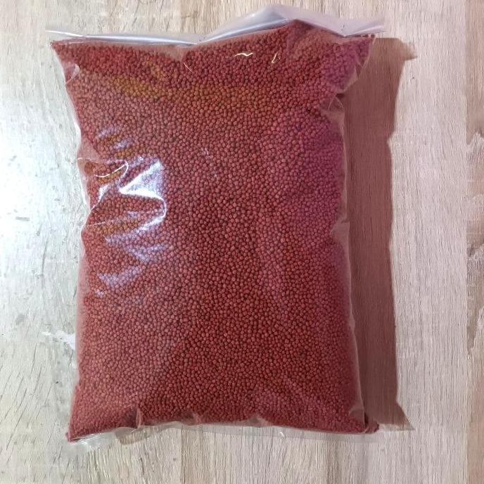Pelet ikan baby koi 1kg - pelet ikan koi 1mm plus multivitamin mineral