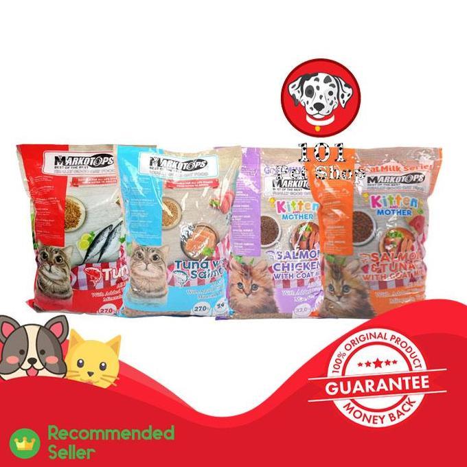 Meow- Makanan Kucing Markotops Adult & Kitten 1Kg