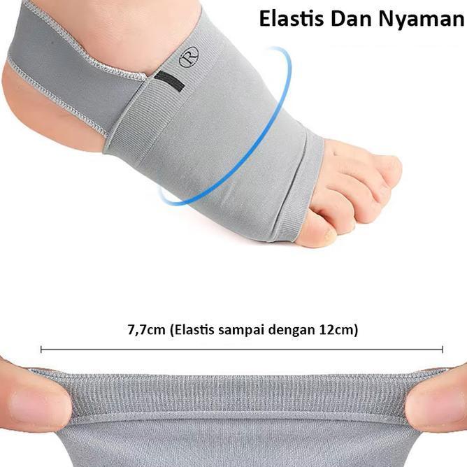 Arch Support Insole Elastis Gel Silikon Orthotic Arch
