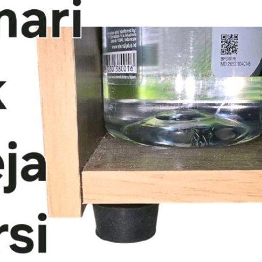 ( KAKI KARET KECIL ) HOLDER DUDUKAN TATATAN ALAS KAKI KARET HITAM BOK BOX AMPLI AMPLIFIER MEJA KURSI