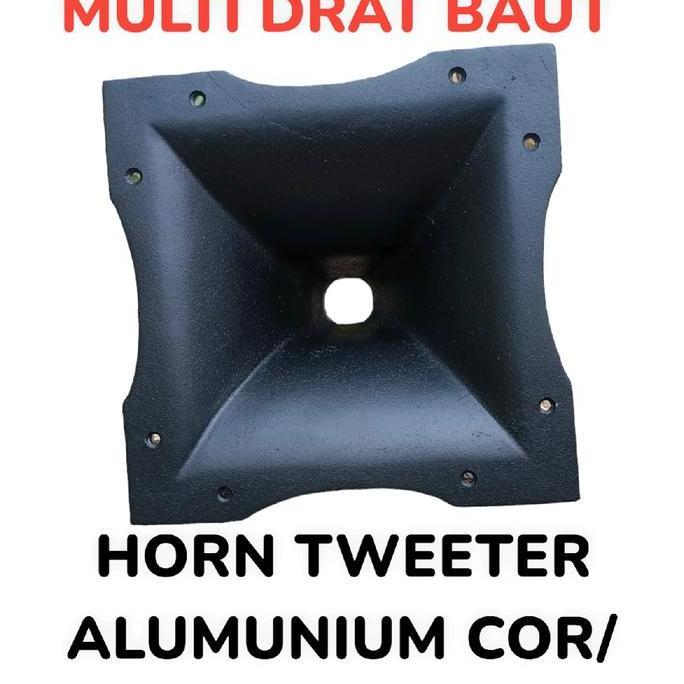 Outx- Horn Tweeter/Corong Tweeter Ukuran X Rcf Alumunium Cor Drat Baut