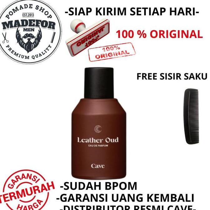 Umado - Cave Eau De Parfum Leather Oud 50 Ml Original Cave Parfum Leather Oud Ukuran Besar