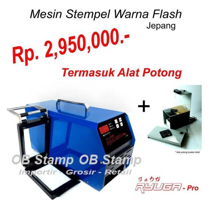 Mesin Stempel Warna Flash - Jepang