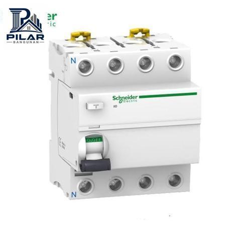 elcb rccb anti kontak schneider 63a 63 Ampere