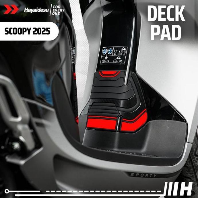 Hayaidesu Scoopy 2025 Body Protector Deck Pad Cover