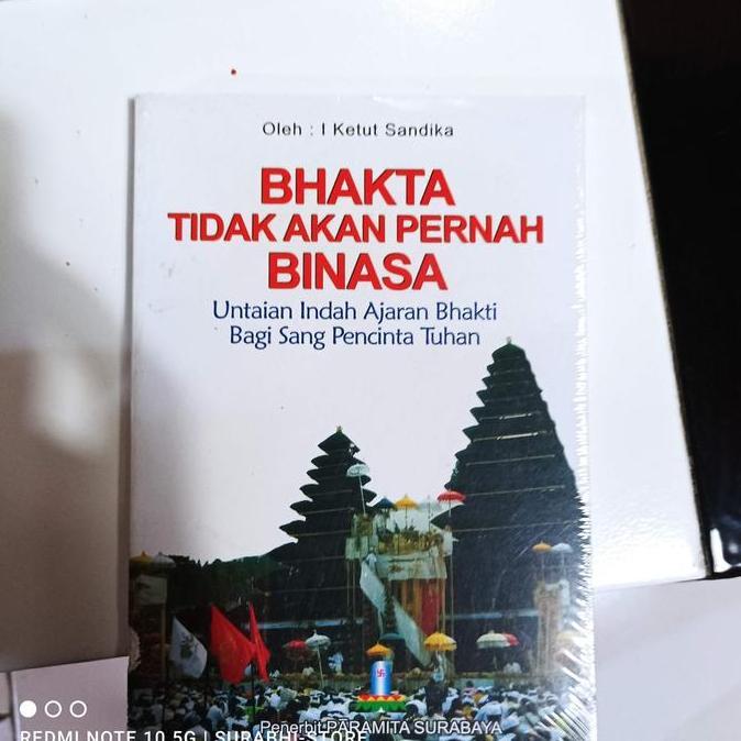 ] buku Bhakta tidak akan pernah binasa I KetutSandika