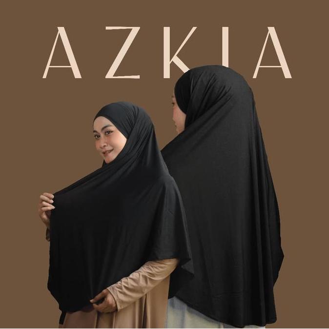 Scarf- Veralikes - Azkia Syar'I - Kerudung Instant Jumbo - Bahan Jersey Non Pad - Adem Nyaman
