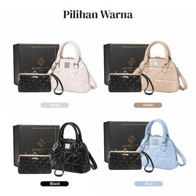 Ohbag- Honyan Plus Tas Nita Loran Gift Set Tas Selempang Nita Slingbag Nita Gift Set 2 In 1