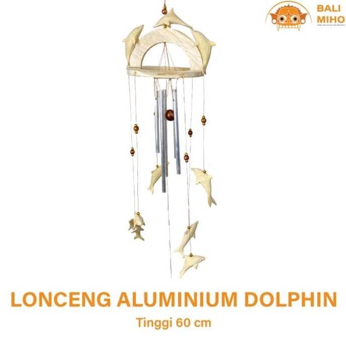 +%+%+%] Lonceng angin aluminium - lonceng angin dolphin