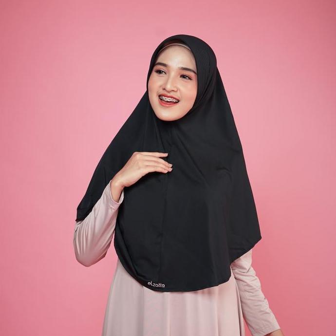 Scarf- Elzatta Jilbab Instan Zaria Citra Kerudung Spandex Bergo Panjang
