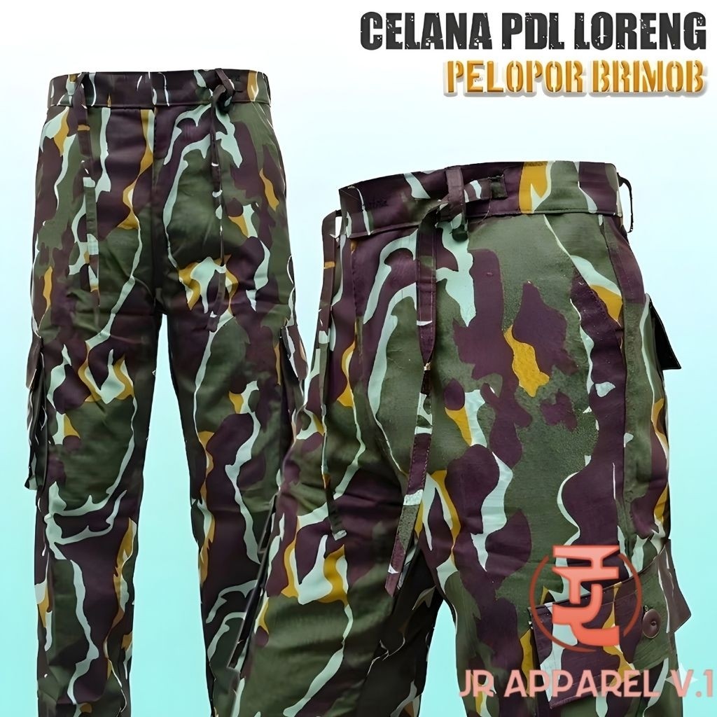 Celana PDL / Celana PDL BRIMOB / Celana PDL Loreng BRIMOB