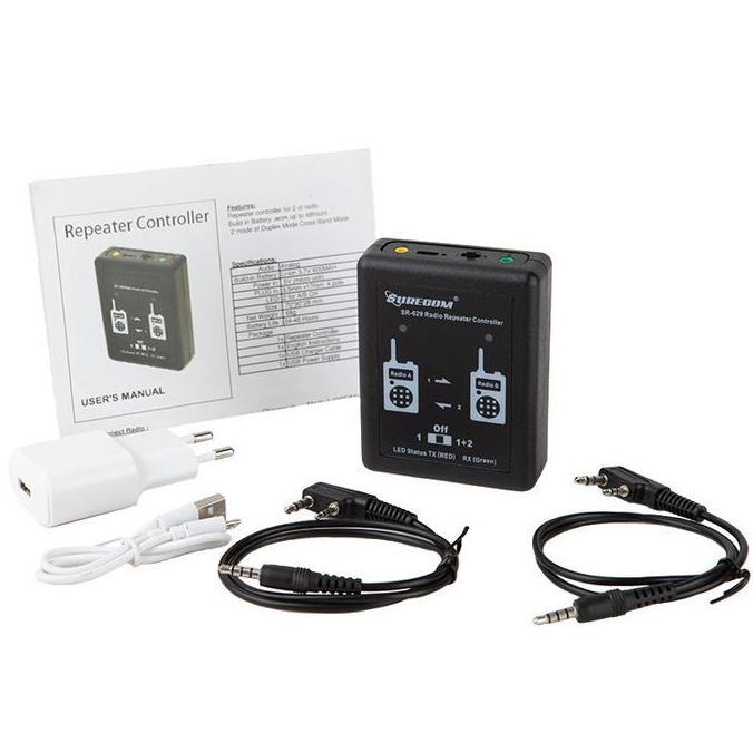 SURECOM SR-629 DUPLEX REPEATER CONTROLLER UPGRADED SR629 SIMPLEX REPEATER BAOFENG TYT, ETC. RKRW
