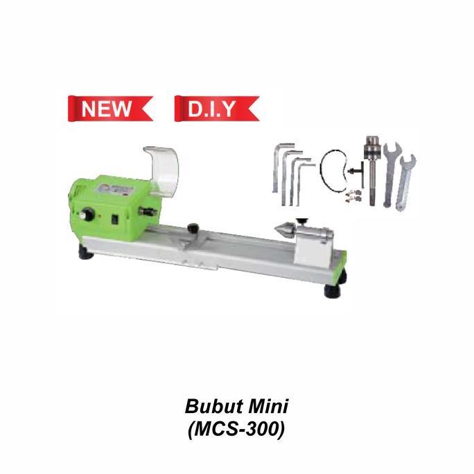 NIKIFOROV Mesin Bubut Mini MCS-300 WIPRO / Mini Lathe Wood Working MCS300 WIPRO