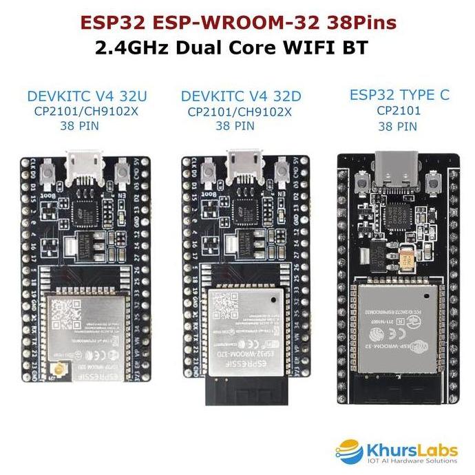 Esp32 Devkitc V4 Esp 32 Wroom 32U 32D Development Board Iot