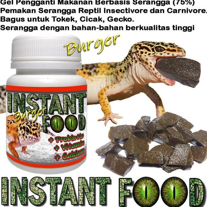 Deepanim- Instan Food Makanan Leopard Gecko Reptil Tokek Pengganti Serangga