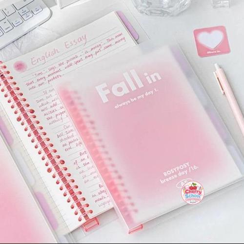 Binder B5 A5 Notebook Aesthetic Buku Tulis Sekolah Binder Untuk Kuliah Lucu Buku Diary Korea Besar B