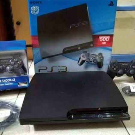 Ps3 Ps 3 sony playstation slim hdd 500gb