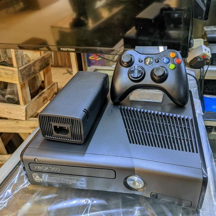 xbox slim 360 rgh fullgame bekas (tanpa dus)