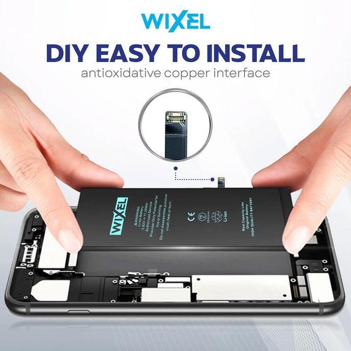 Case- Wixel Baterai Compatible For Redmi Note 10 / Note 10S Bn59 Double Power Real Capacity Batre Ba