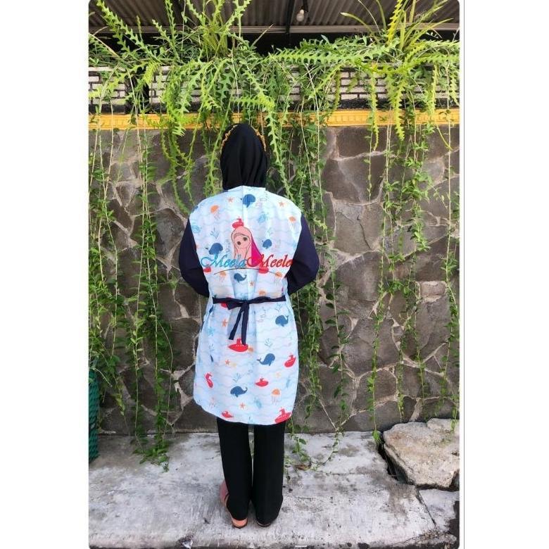 Gown Medis Apd Surgical Motif / Gown Kain Katun Dewasa  / Seragam Bedah Baju Operasi Terlaris Ready 