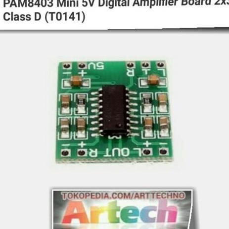 PAM8403 MINI 5V DIGITAL AMPLI BOARD PAM 8403 POWER AMPLIFIER MP3 MUSIK