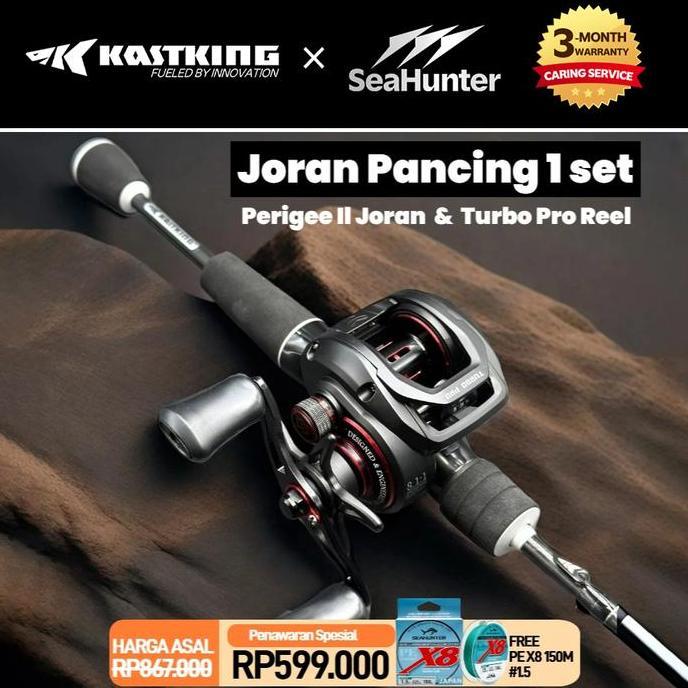[OFFICIAL] SEAHUNTER X KASTKING JORAN PANCING 1 SET = PERIGEE II JORAN UL POWER ROD +TURBO PRO 8.1:1