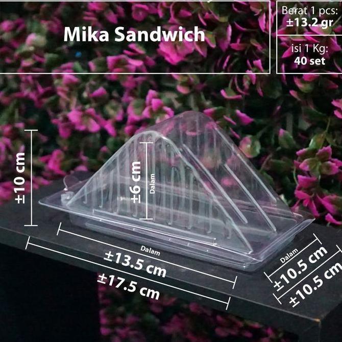 Mika Sandwich / Mika Roti Tawar / Mika Burger isi (50pcs)