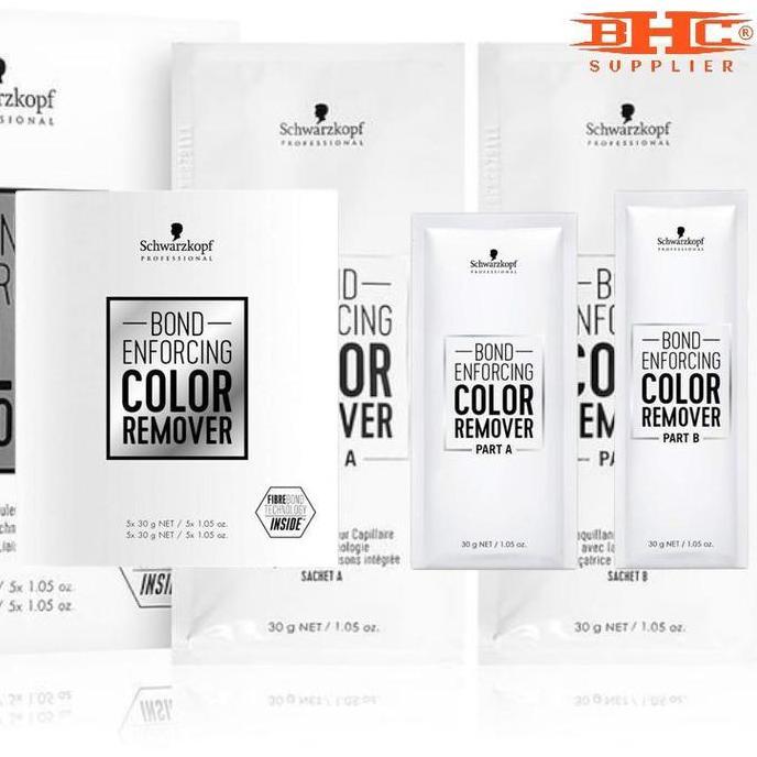 COLOR REMOVER BOND ENFORCING PENGHILANG BEKAS WARNA CAT RAMBUT ATAU HAIR COLOR SEMIR RAMBUT PEWARNA