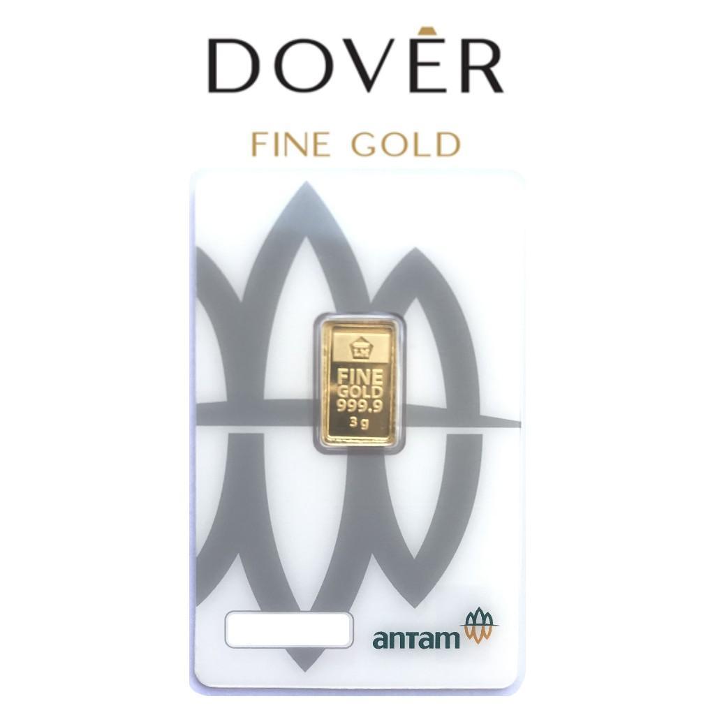 Logam Mulia Emas Antam 3 Gram Certieye / 3 Gr Antam Retro