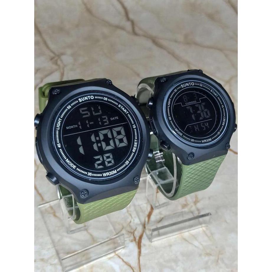 Watch- Jam Tangan Couple Pria Nita Sunto Skymax Dital Anti Air