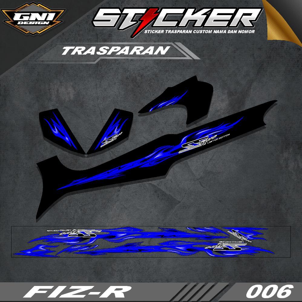 Bundling Stripping Api F1Zr Body Sirip 125 Z Virall Ag Style Original Design Striping Stiker Variasi