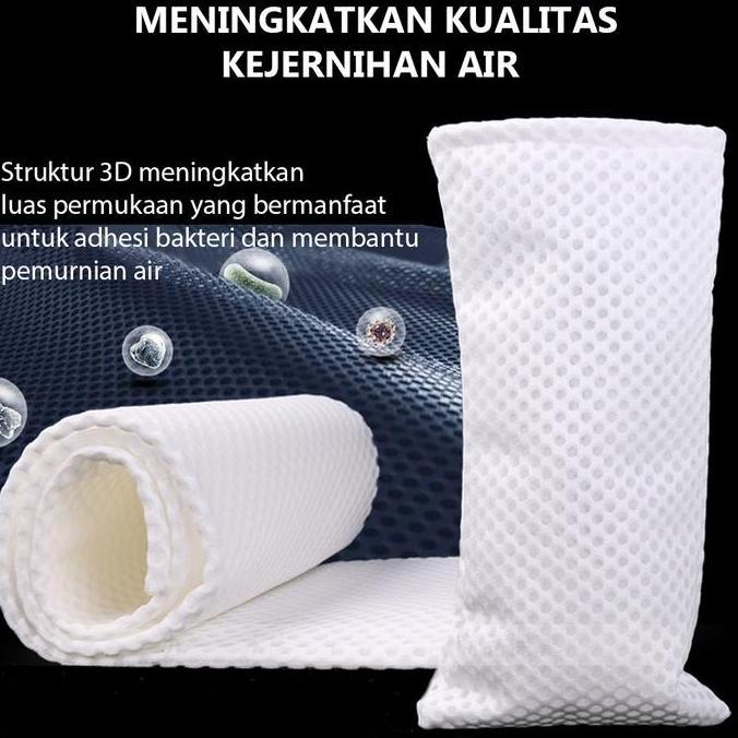 FX HONEYCOMB FILTER BAG UNTUK SUMP FILTER AKUARIUM AIR TAWAR & LAUT