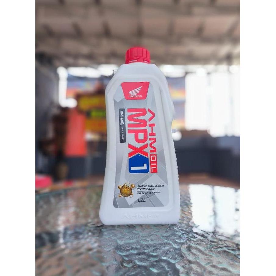 OLI HONDA AHM OIL MPX 1 1200 ML 1.2 LITER 10W-30 SL MA