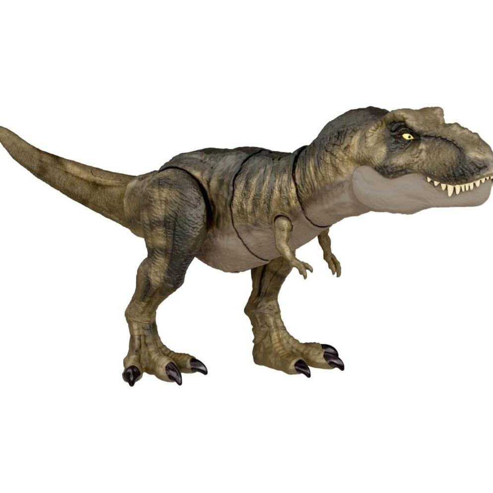 Mattel Jurassic World Dominion Thrash N Devour Tyrannosaurus T Rex Action Figure Toy