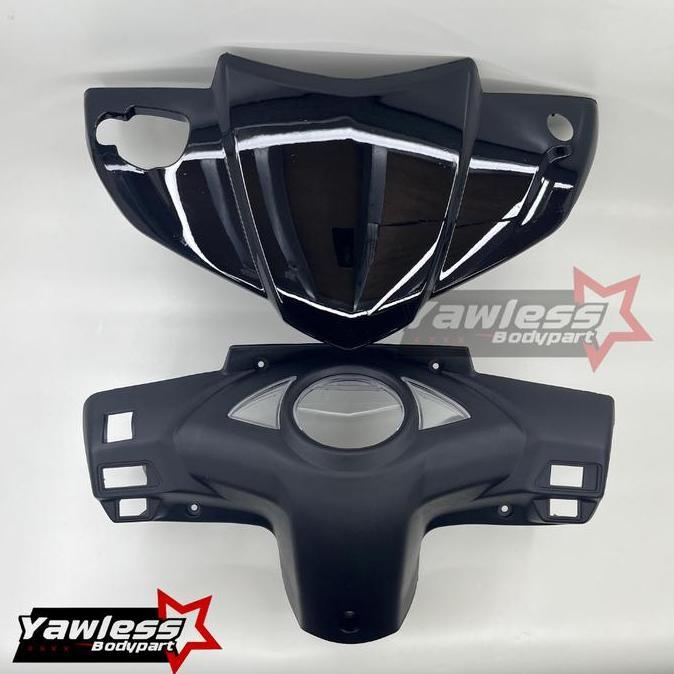 Batok Vario Techno 110 Karbu Hitam / Batok Belakang Vario 110 Techno