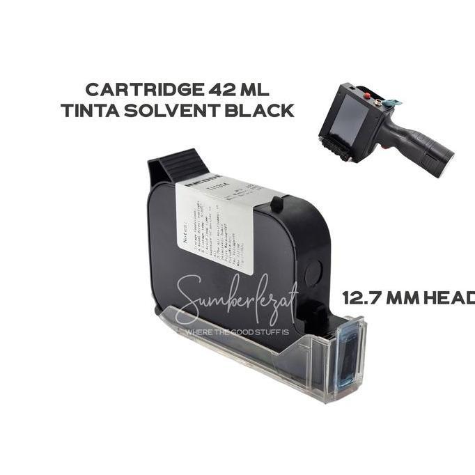 Tinta Cartridge Printer Handheld Expired Date - Hitam
