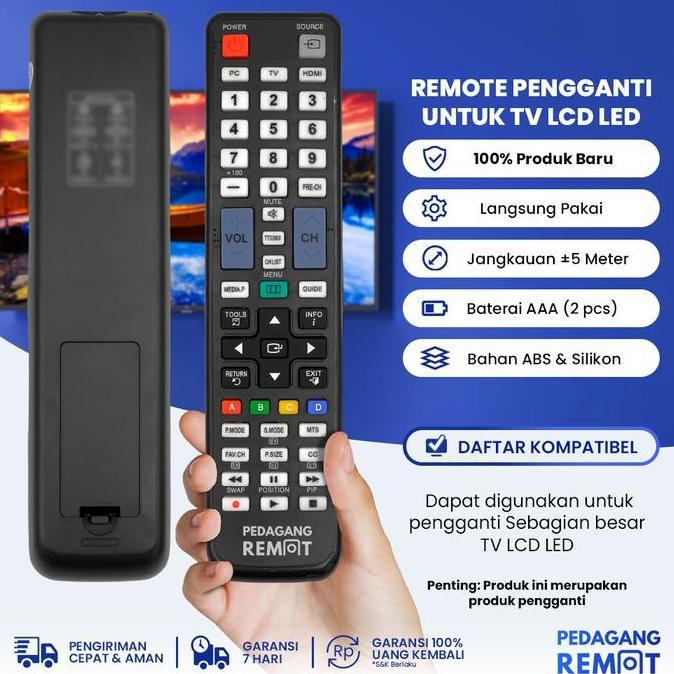 Remot Remote Tv Lcd Led Plasma Aa59-00465A