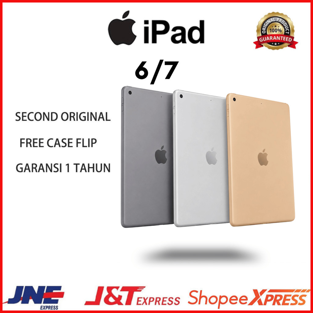 COD - iPad 6 dan iPad 7 - Wi-Fi Only - Second Inter Original - Bekas Pemakaian Wajar - 16GB 32GB 64G