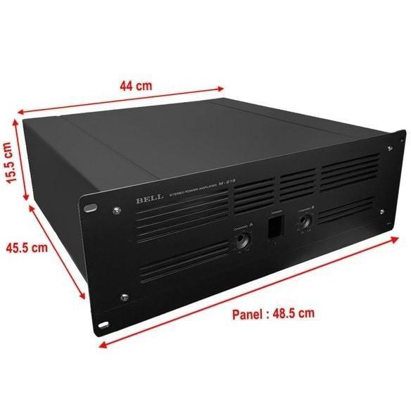 SC BOX POWER AMPLIFIER M-919 BOX AMPLI. BELL M919  BOX AUDIO CASING BELL