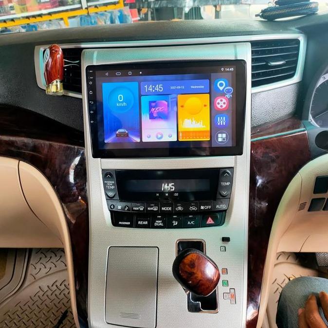 Head Unit Android Nakamichi 10 inch OEM Toyota Alphard 2008-2014